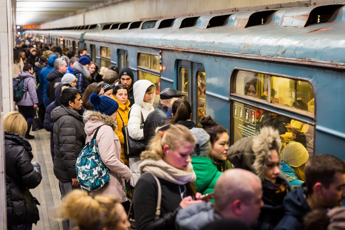    Пассажиропоток в недавнем прошломПресс-служба Московского метро