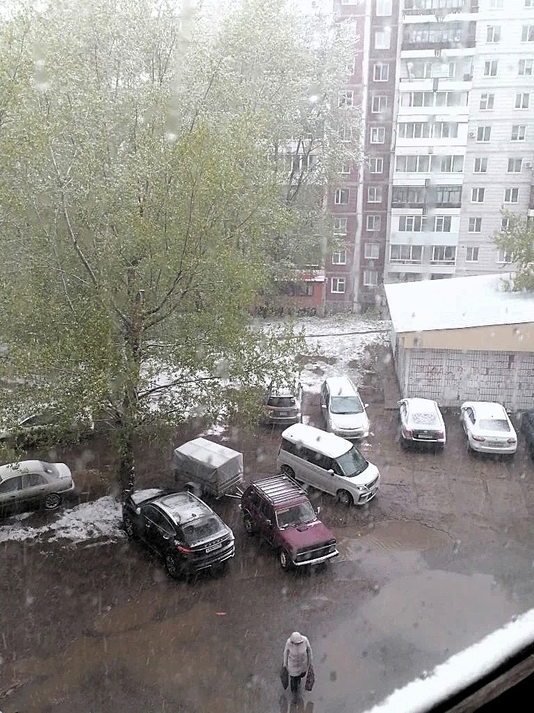 Вот такой вид из окна. Фото автора 