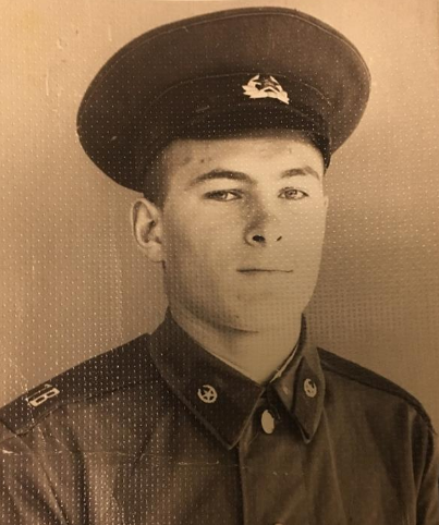 Рядовой ПВ КГБ СССР И. Хорошев