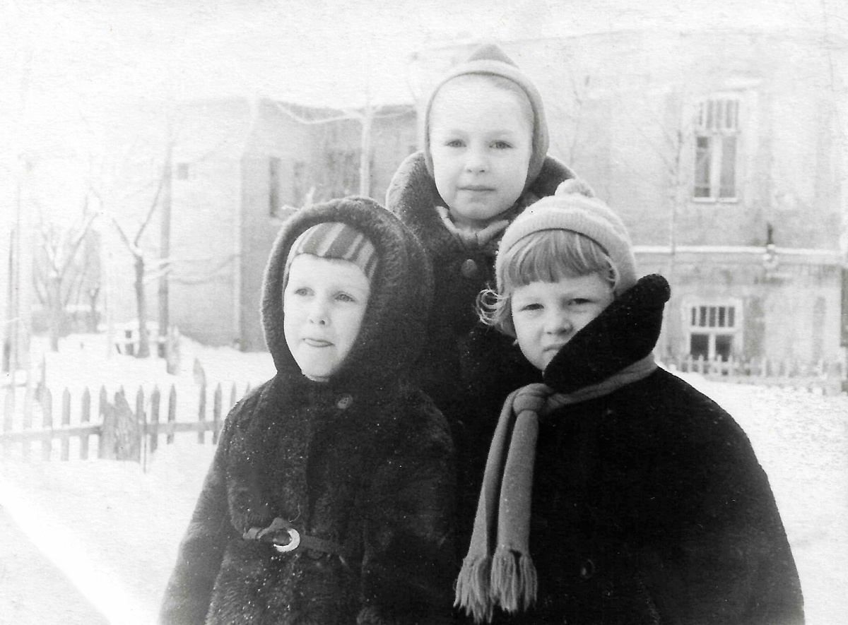 "Зима. На прогулке", 1964 год. Фото: В.Скворцов.