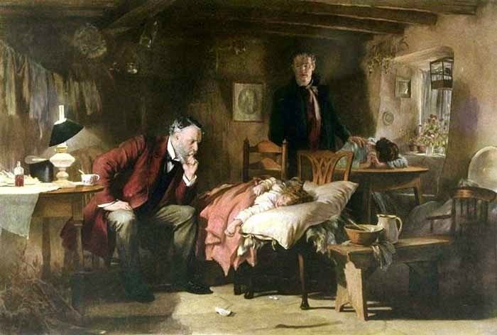 Люк Филдс, «Доктор» (1891)