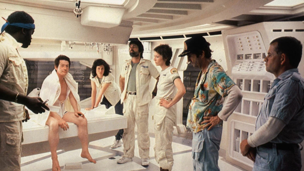 Момент съёмок фильма «Чужой», XX Century Fox, 1979