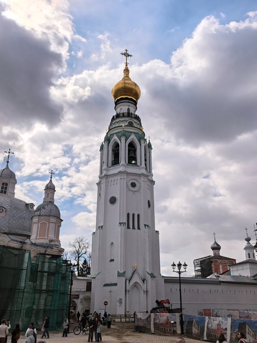 Колокольня Вологодского Кремля. Май 2026 года. Фото автора блога