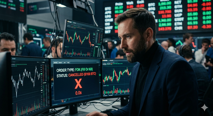 FOK-ордер: почему биржа не терпит компромиссов