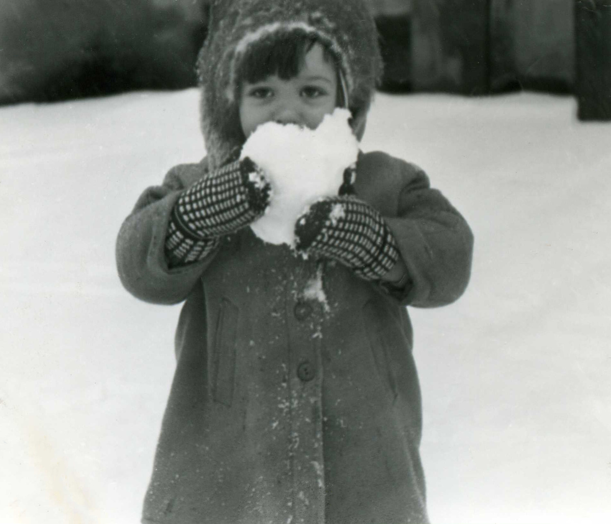 "Вы говорили, снег есть нельзя?". 1979 год. Фото: В.Скворцов.