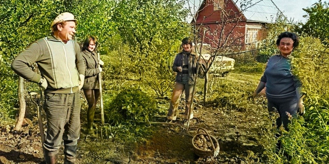 🌿 Дача в СССР — место где мы были по-настоящему счастливы. Делюсь архивными фотографиями