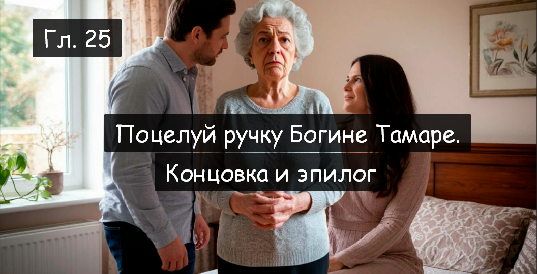 Гл. 25 Поцелуй ручку Богине Тамаре. Концвока и эпилог