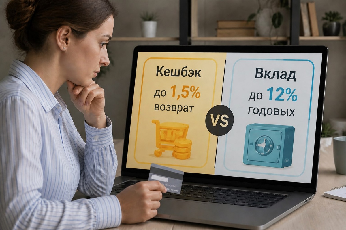 Кешбэк против вклада. Что выгоднее?