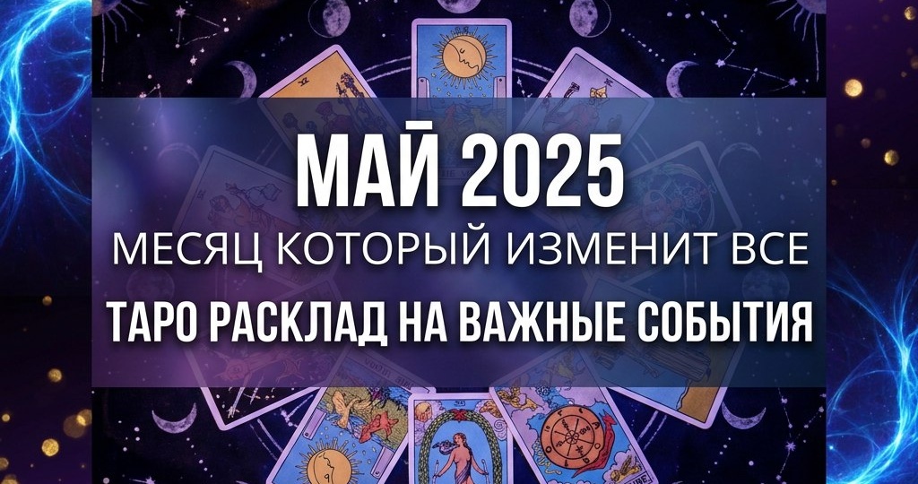МАЙ 2025 — месяц который изменит ВСЁ | Таро расклад на важные события