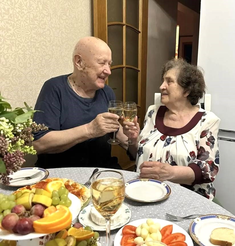 Виталий Дашкевич с женой Валентиной.