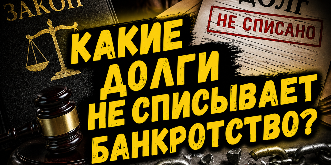 5 долгов, которые не спишут при банкротстве