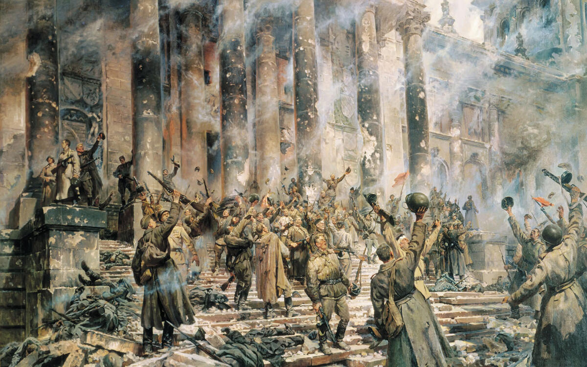 Победа. Художник: Петр Александрович Кривоногов.