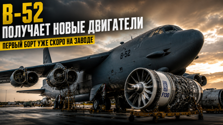 Самый старый бомбардировщик США снова уходит на завод: зачем B-52 Stratofortress меняют двигатели спустя 60 лет
