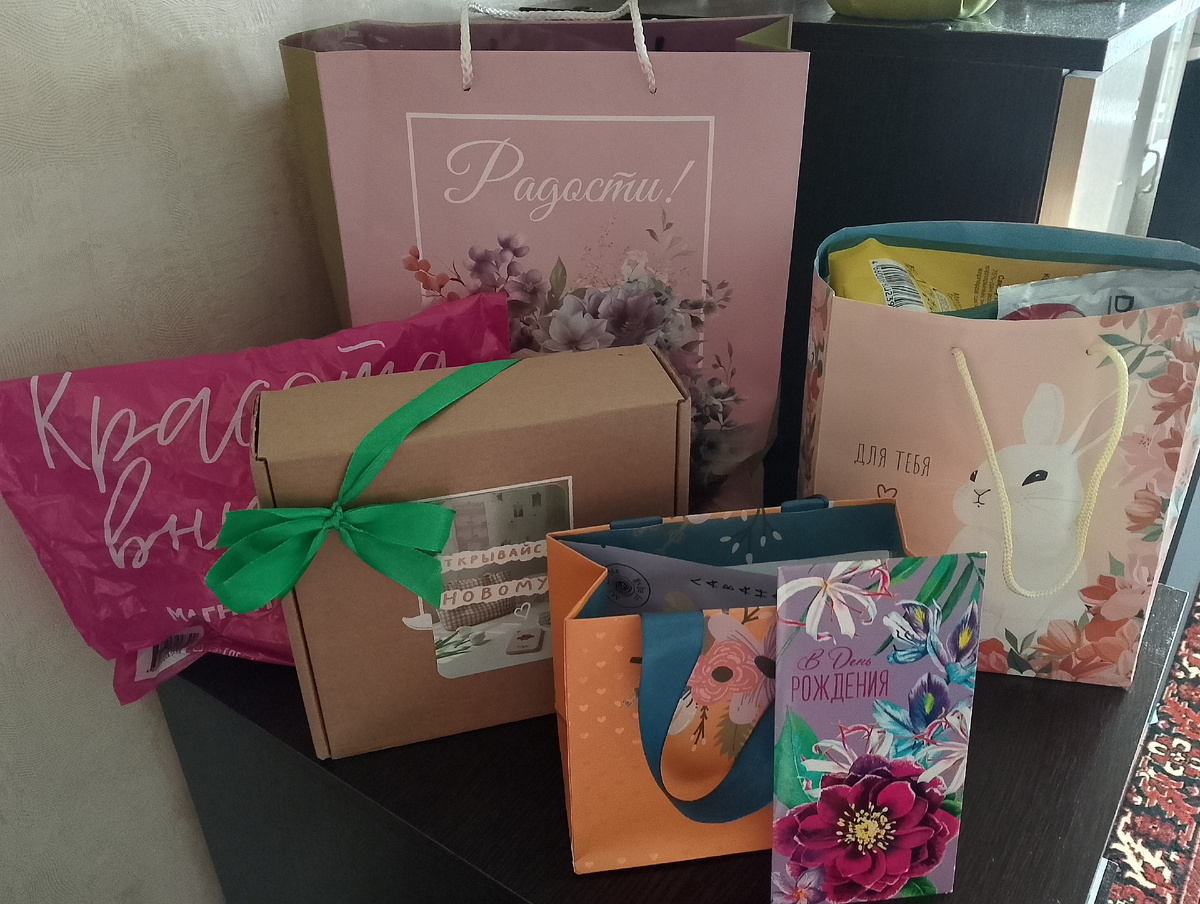 Вот и я дождалась подарочков на День рождения 🎉🎁, фото автора 