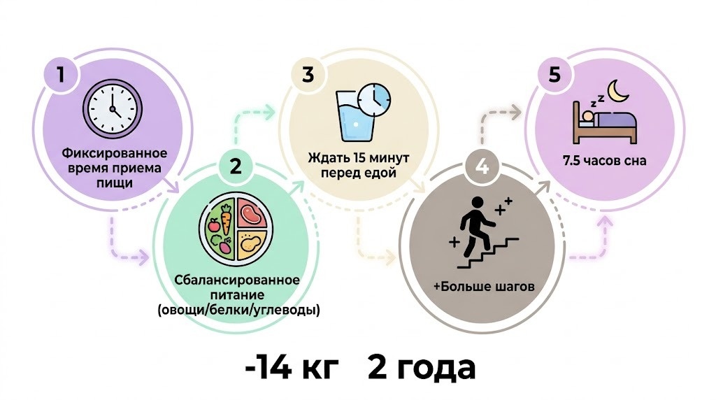 Наталья не похудела от какого-то одного действия