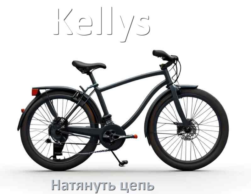 
Как натянуть цепь на велосипеде Kellys обычном и скоростном