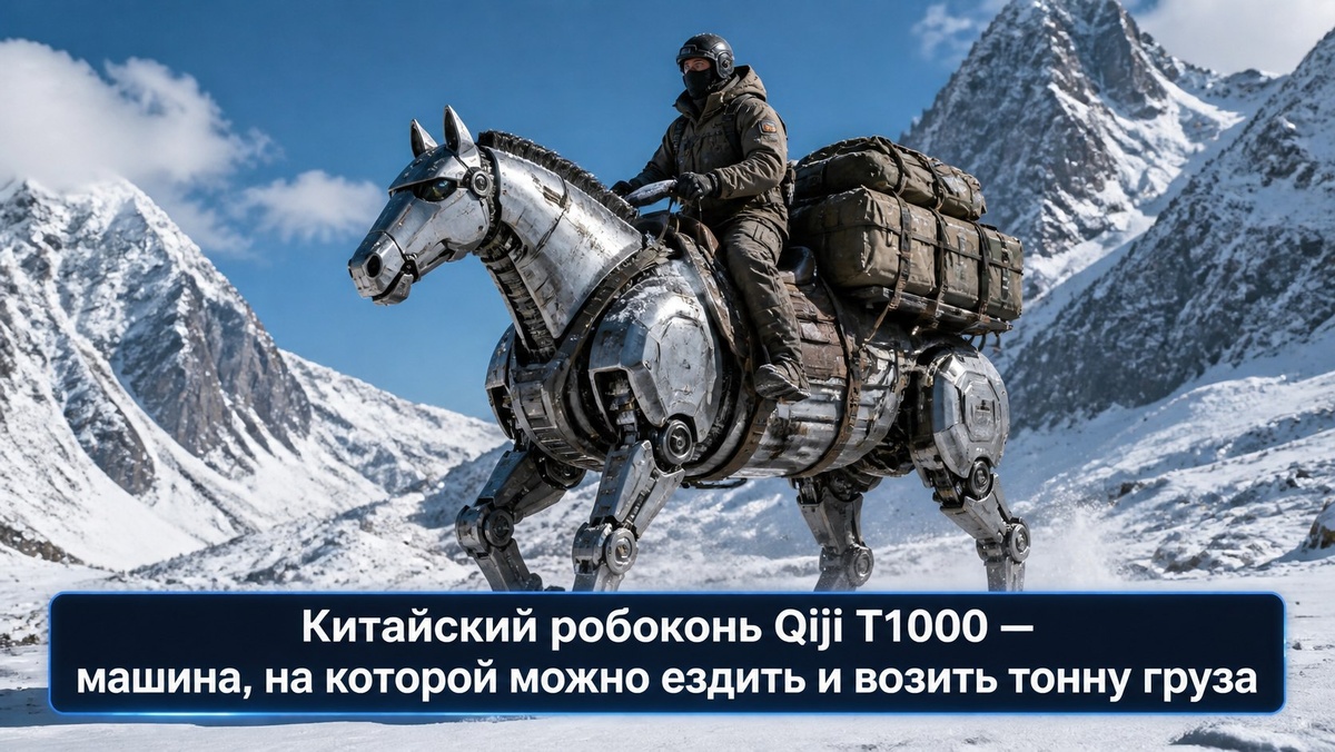 Китайский робоконь Qiji T1000