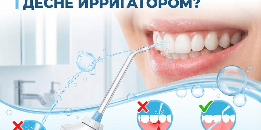 Можно ли навредить десне ирригатором…