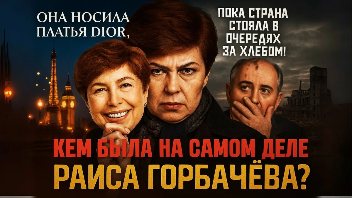 Рая командовала Мишей... в итоге Миша развалил СССР