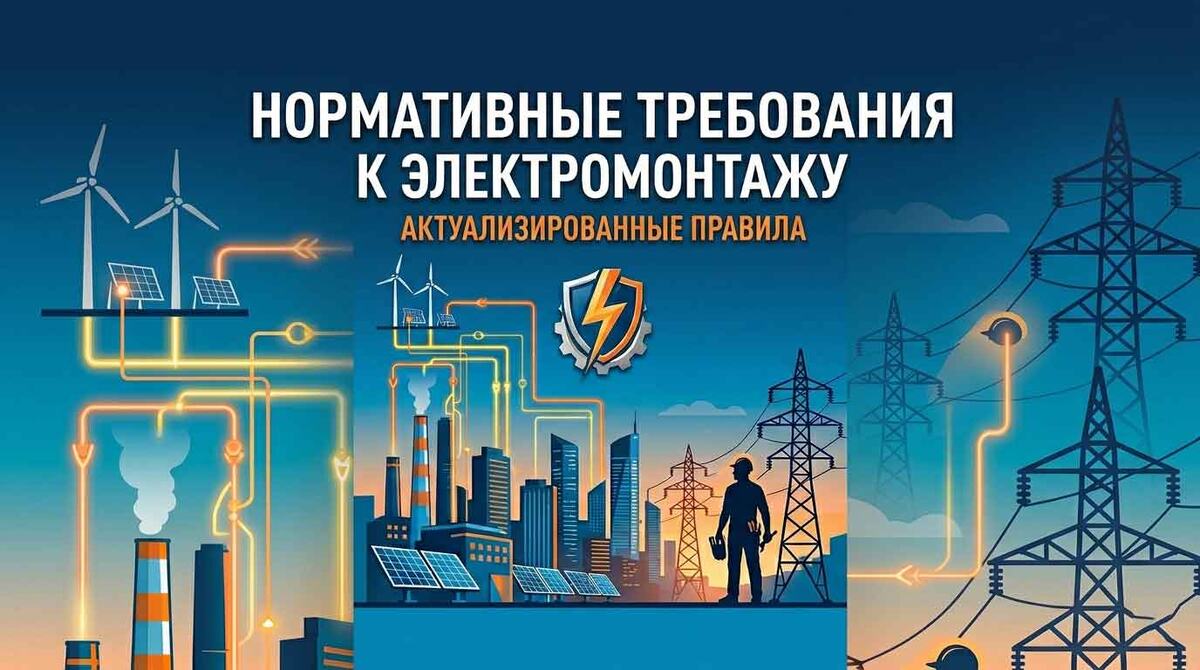 Нормативные требования к электромонтажу: актуализированные правила и новые стандарты безопасности