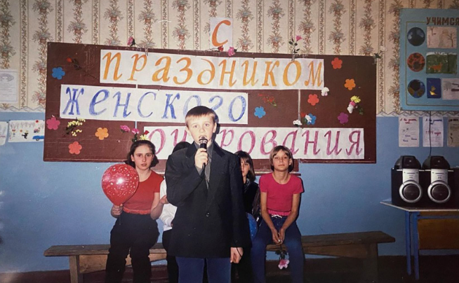 Дмитрий Журавлёв в детстве. Фото: соцсети