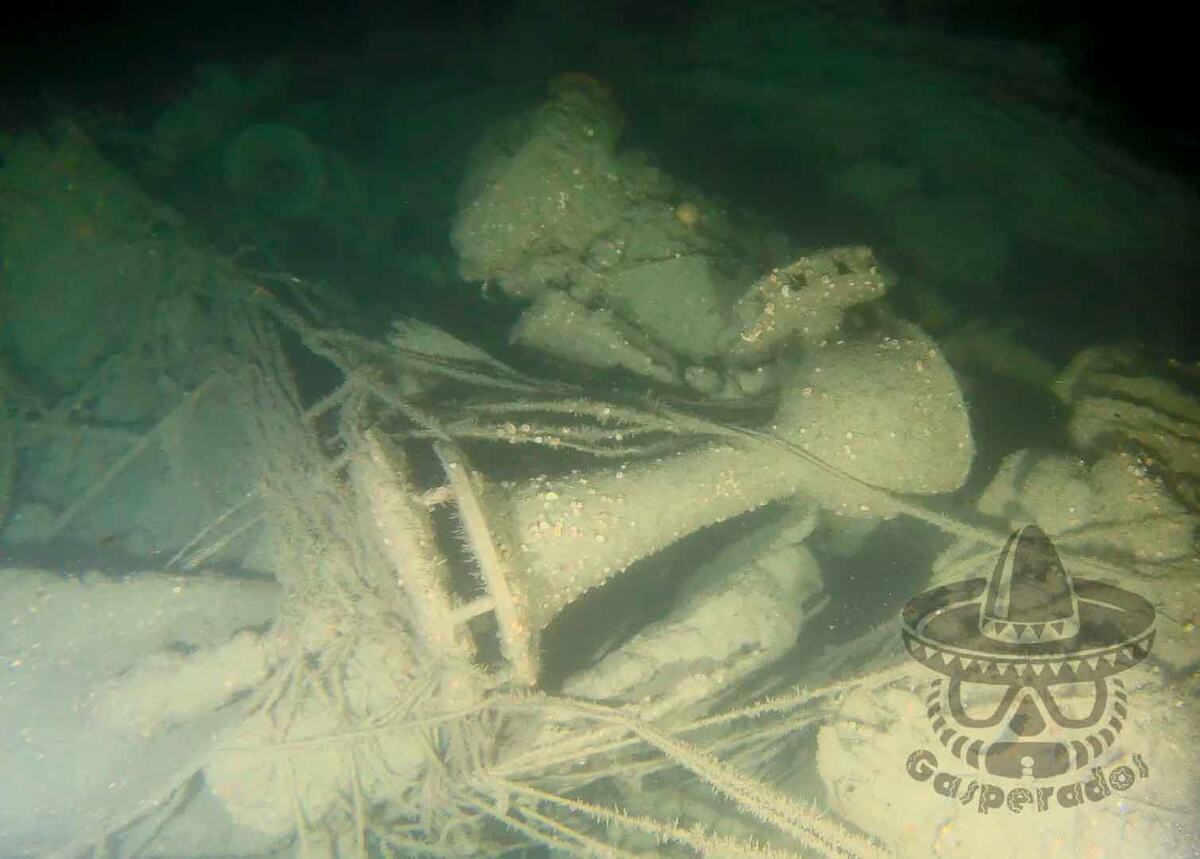    Обломки «Тампы» в Кельтском море / © U.S. Coast Guard