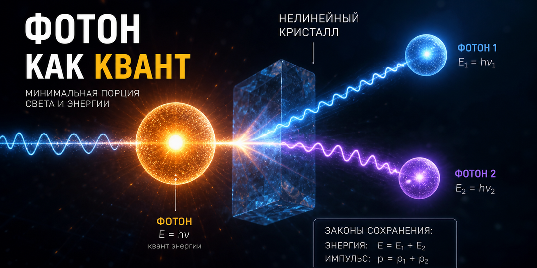 Почему фотон нельзя разделить (и почему кажется, что можно)?