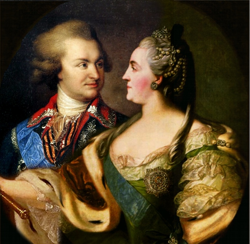 Екатерина II и Потёмкин