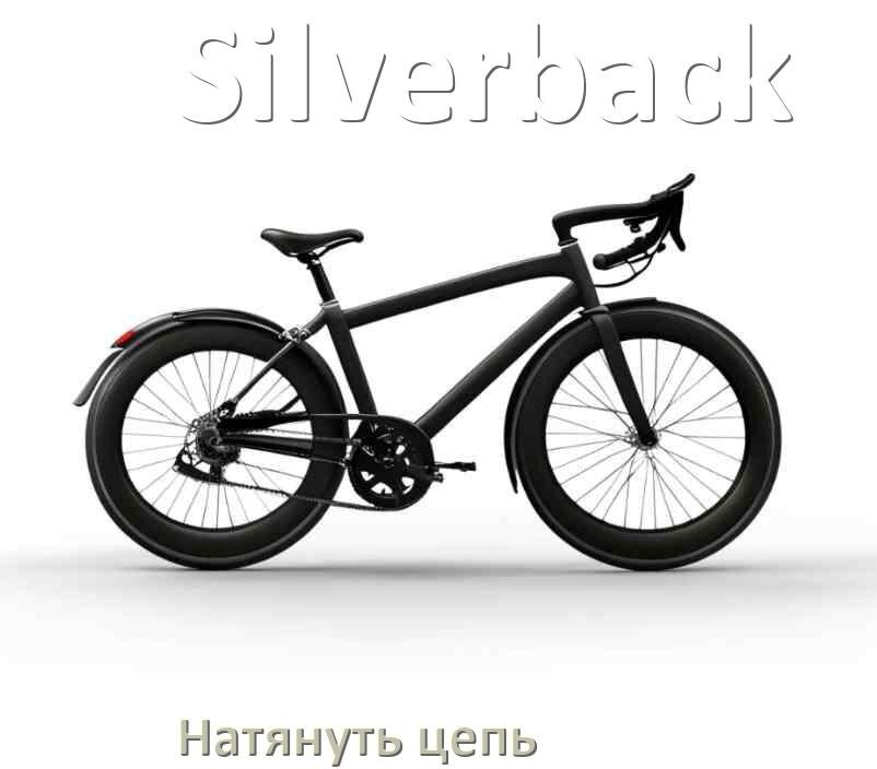 
Как натянуть цепь на велосипеде Silverback обычном и скоростном