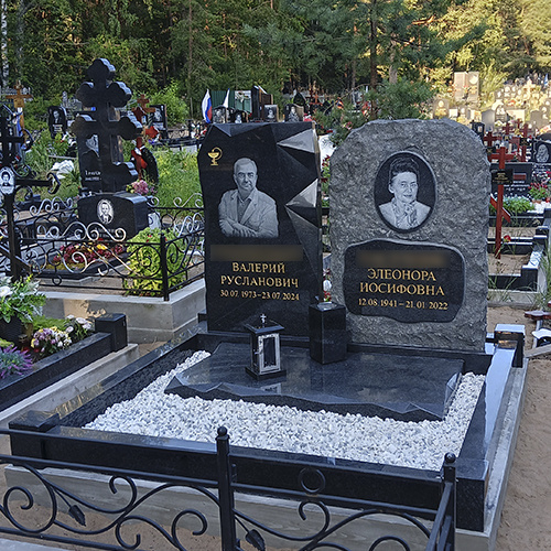 Установка тяжелых памятников