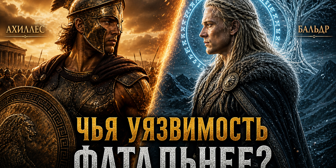 Ахиллесова пята или уязвимость Бальдра: чья слабость трагичнее?