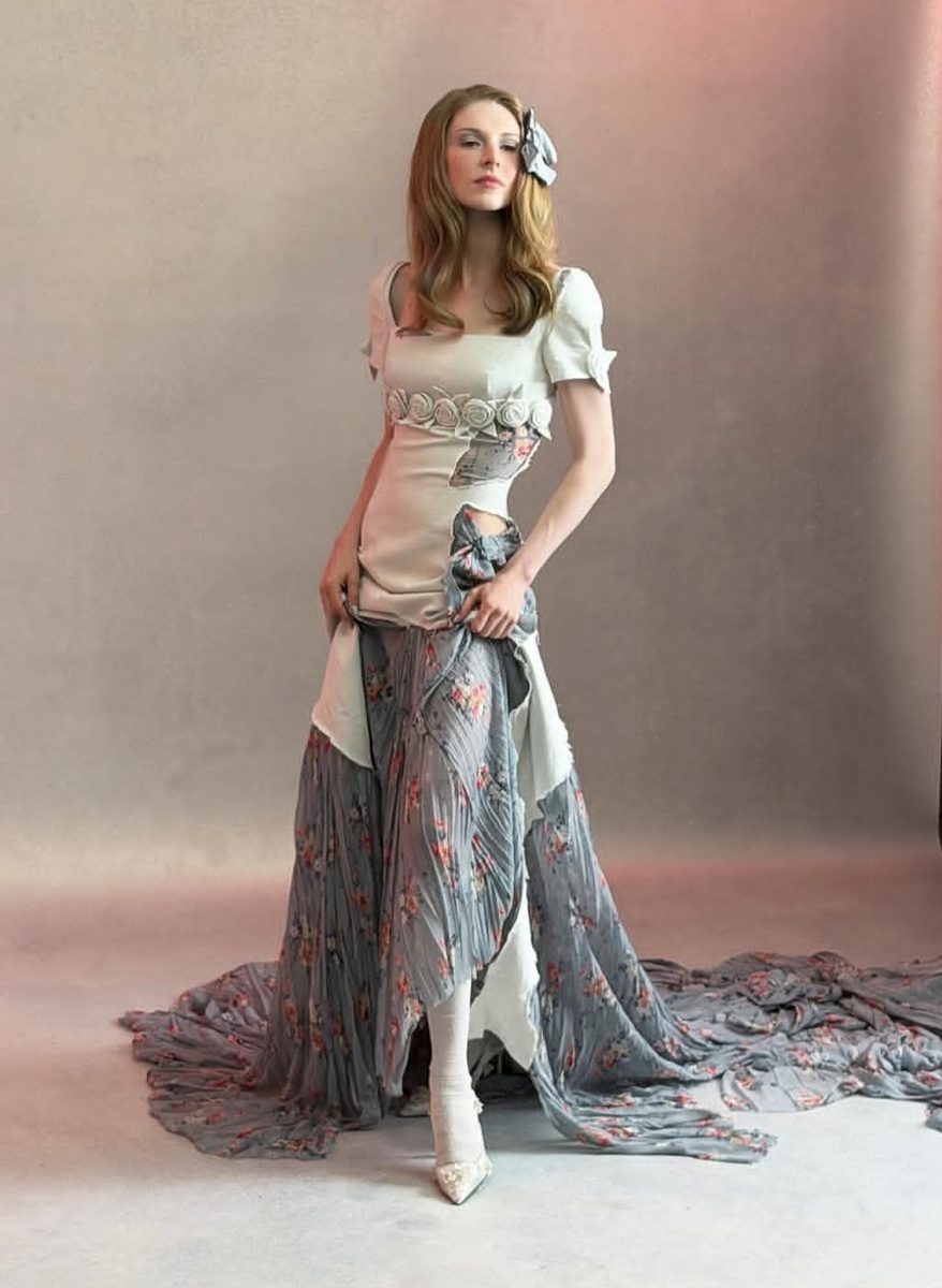 Образ Хантер Шефер для Met Gala 2026. Материал: Материал: Dara (фэшн-директор Interview magazine).