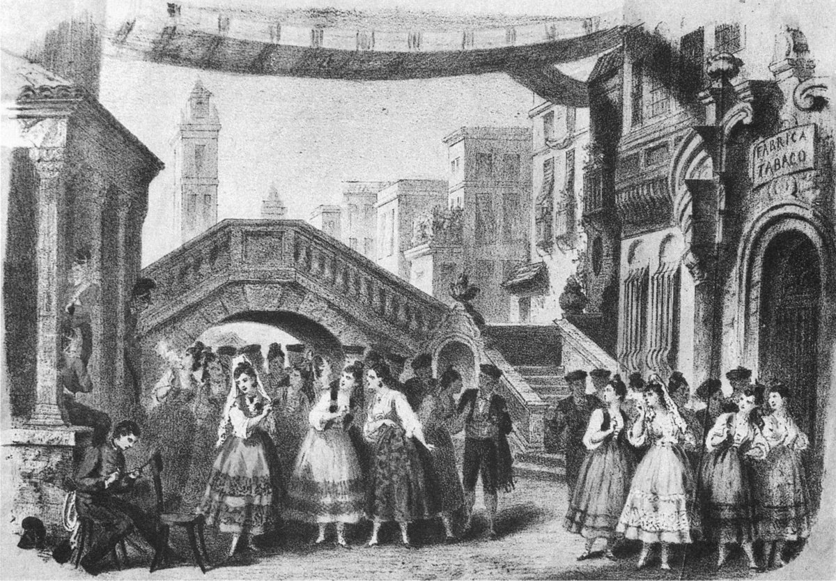 Пьер-Огюст Лами "Первое действие оригинальной оперы 1875 года" / commons.wikimedia.org