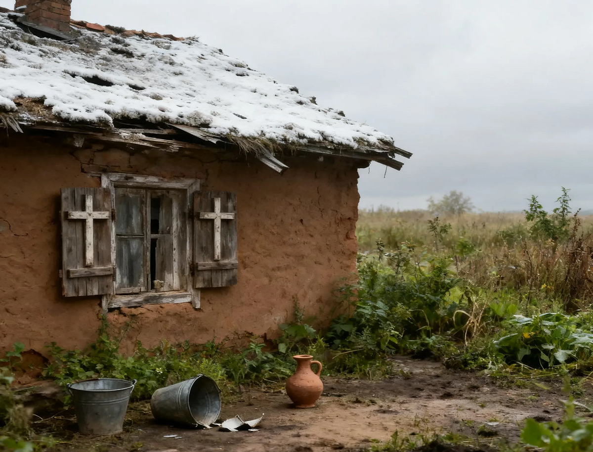 1933 год. Село, не пережившее весны. Хаты стоят пустыми, поля не засеяны. Ни птиц, ни собак, ни людей. Только тлен и молчание, которое громче любых слов.