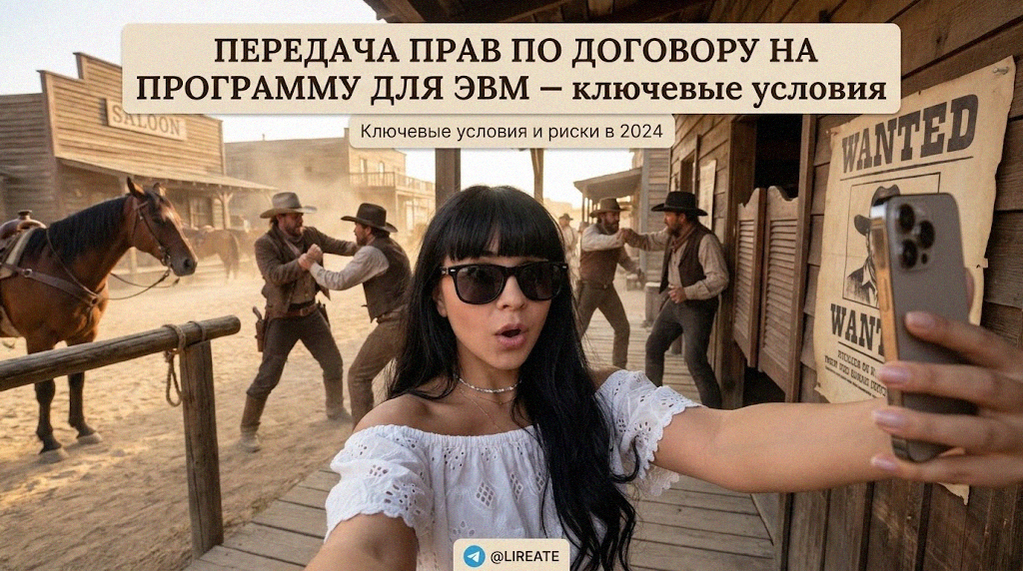    Передача прав по договору на программу для ЭВМ — ключевые условия Лирейт