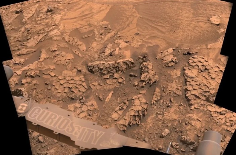 Источник NASA. Чешуйчатые структуры. Фото сделанное с борта Curiosity