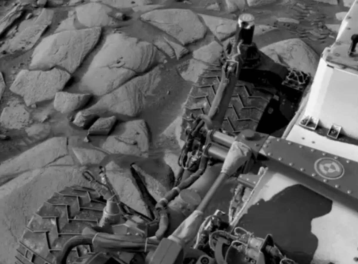 Источник NASA. Фото сделанное с борта Curiosity