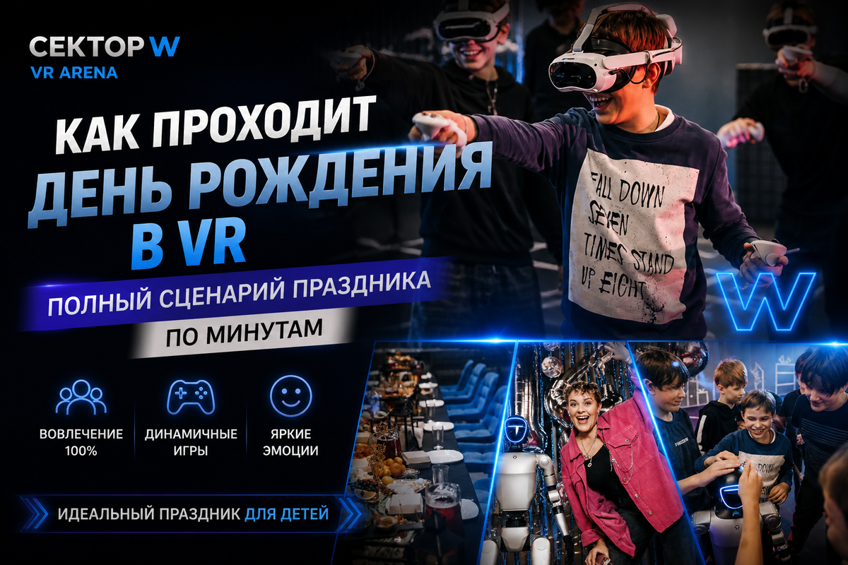 День рождения в VR - сценарий