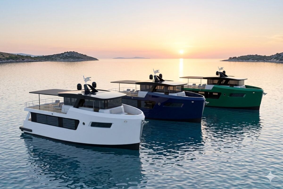 серия моторных яхт Baikal X Expedition Crossover от 14 до 20 метров