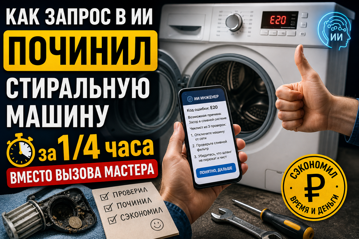 проверил починил сэкономил