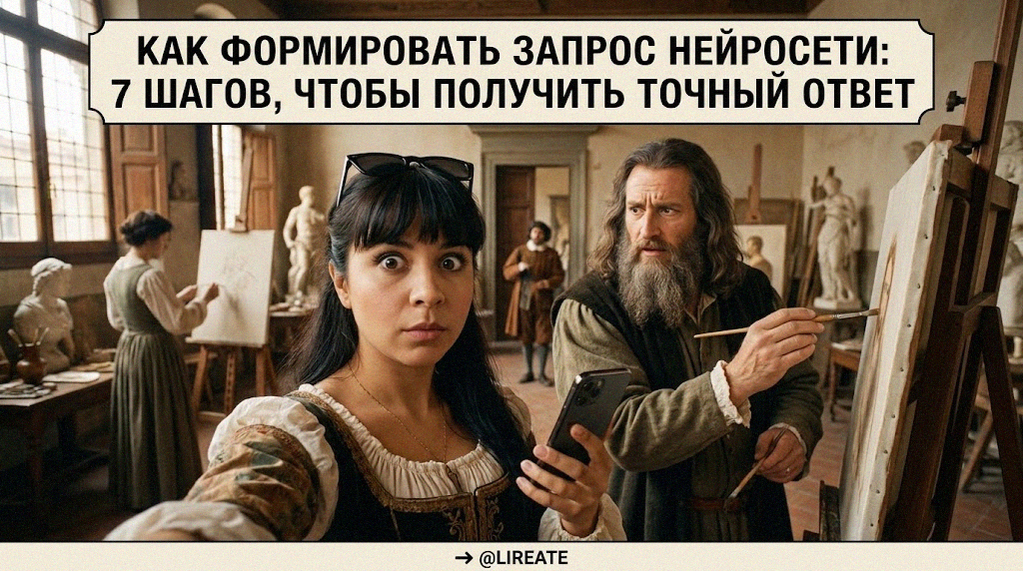    7 шагов к точному ответу от нейросети Лирейт