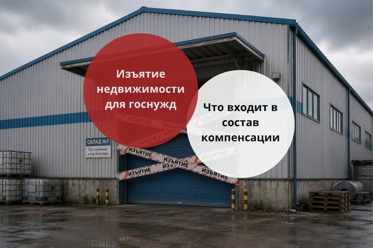 Что входит в состав компенсации при изъятии недвижимости для госнужд / Правовой центр «Два М»