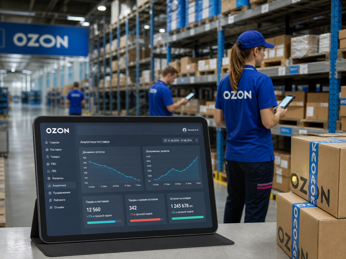 Как избежать дефицита товара на складе Ozon
