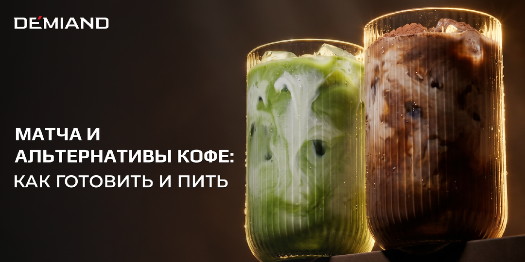 Матча и альтернативный кофе с Demiand: как готовить и пить?