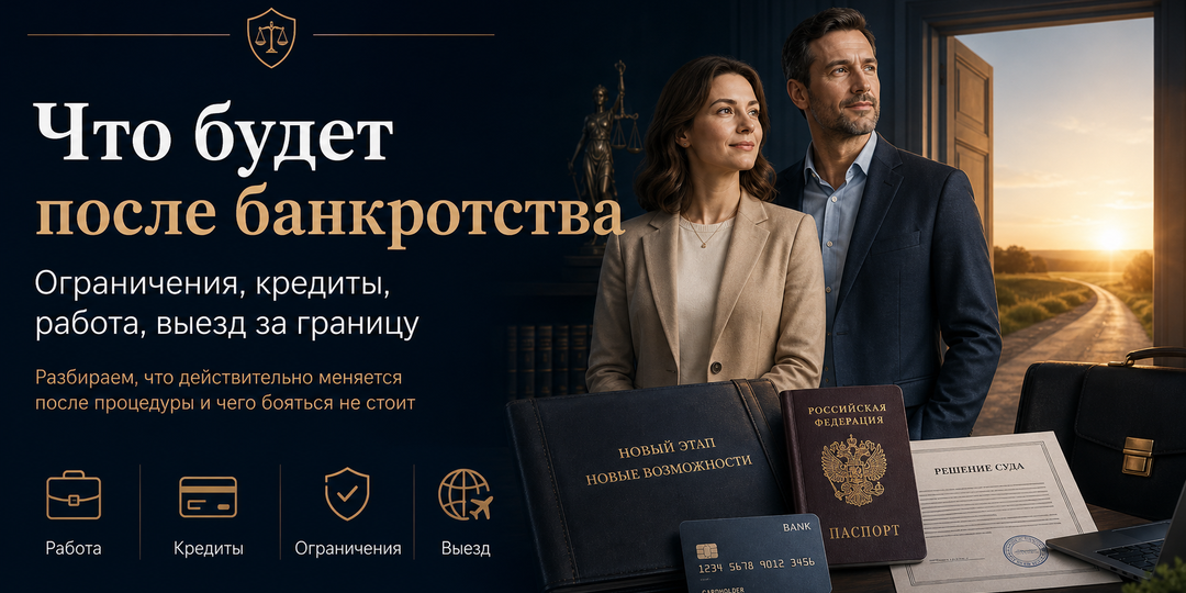 Что будет после банкротства: ограничения, кредиты, работа, выезд за границу
