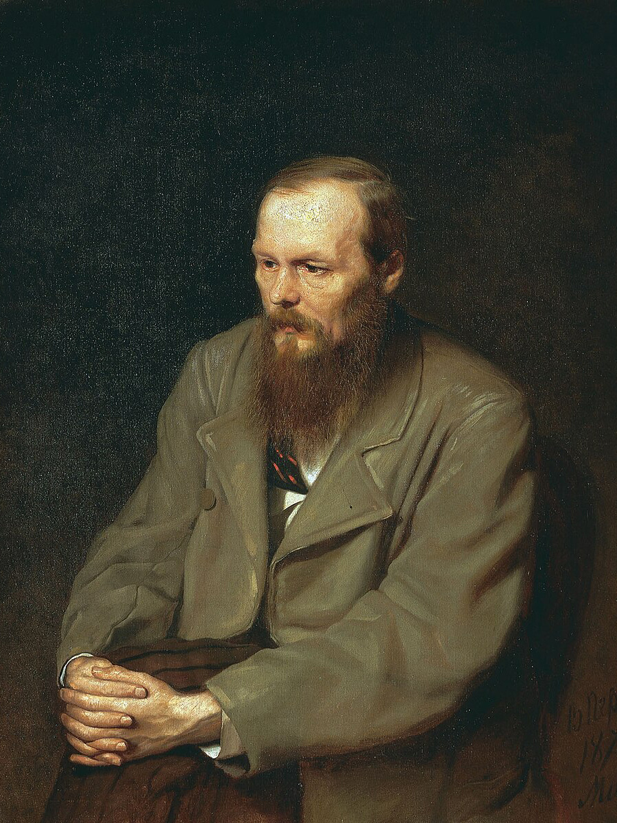 Василий Перов. Федор Михайлович Достоевский. 1872. Государственная Третьяковская галерея, Москва