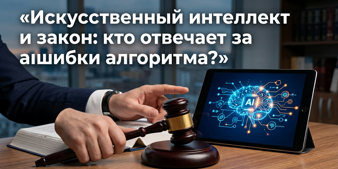 Искусственный интеллект и закон: кто отвечает за ошибки алгоритма?