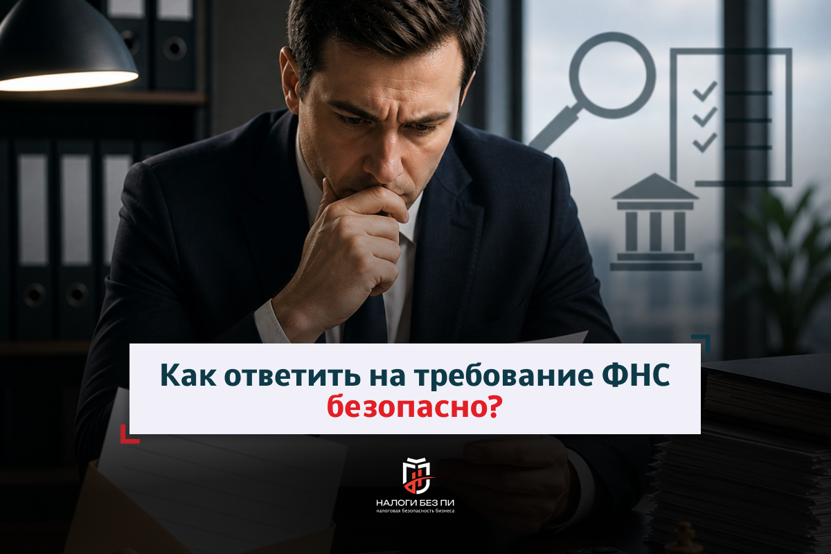 Налоги без ПИ — налоговая безопасность бизнеса