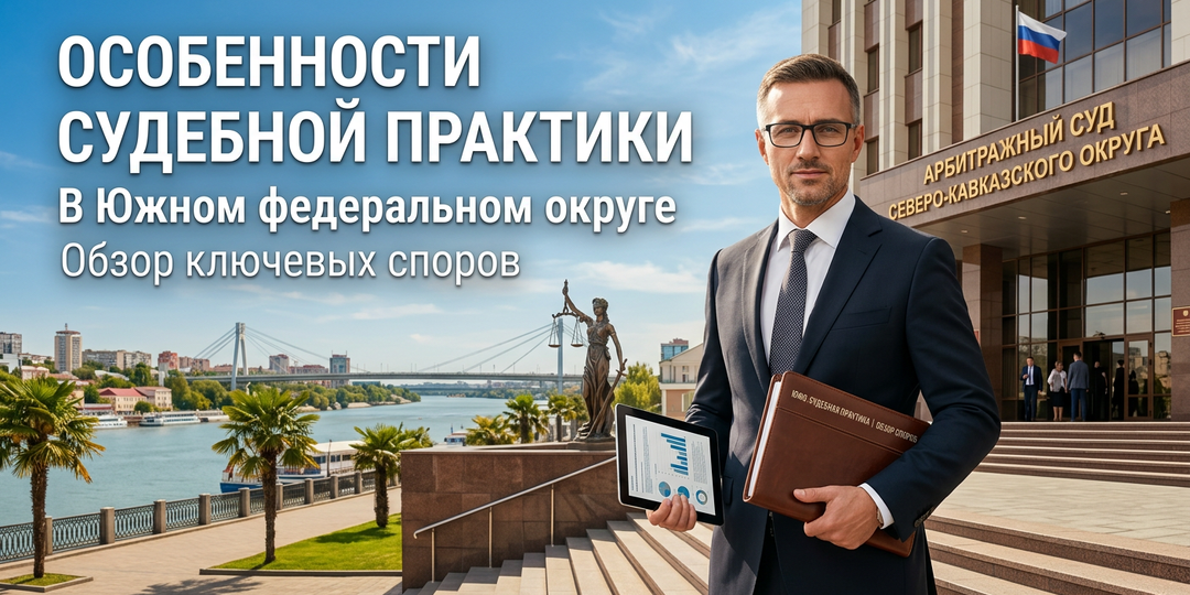 Особенности судебной практики в Южном федеральном округе: обзор ключевых споров