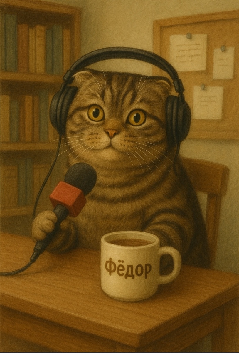 Вещаю. Работаю.